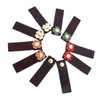 10 Set Leather Snap Buckles Leather Tab Closure Leather Button