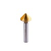 WSH-TOOLS Countersink Set 5-Piece Titanium Coated 6.3 mm - 25