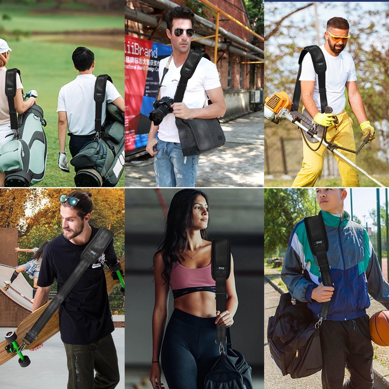 ZINZ Super Thick Fixed Padded Shoulder Strap 193cm Universal Bag
