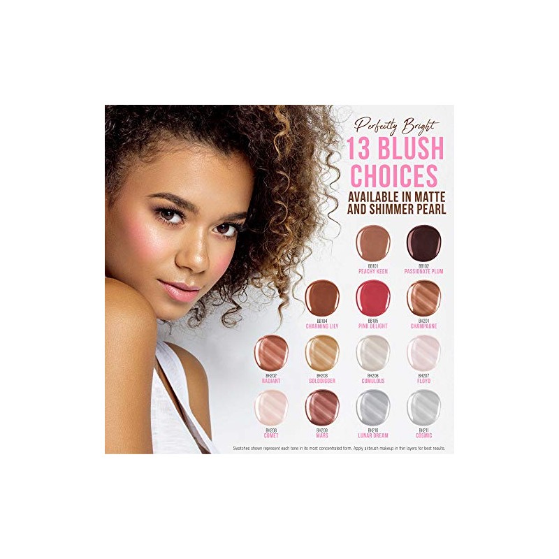 Half Ounce Bottle of Pink Delight Blush Belloccio's Professional Flawless