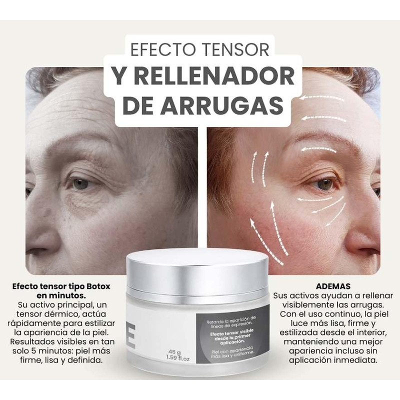 About Tenze Crema Facial Reafirmante – Efecto Tensor, Hidratación Profunda