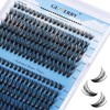 Lash Clusters D Curl 280 Pcs Individual Lashes 10D/20D/30D/40D Cluster