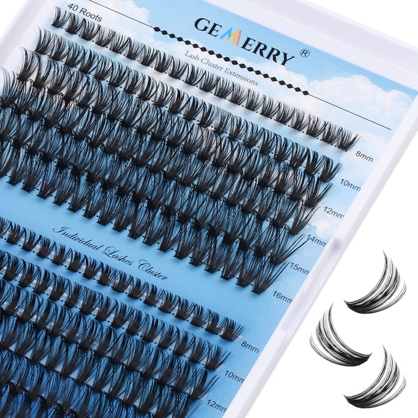Lash Clusters D Curl 280 Pcs Individual Lashes 10D/20D/30D/40D Cluster