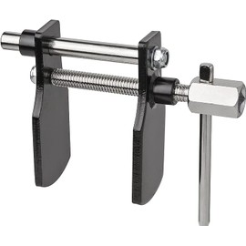 This is a specialized tool designed to easily push back the caliper piston when replacing brake pads