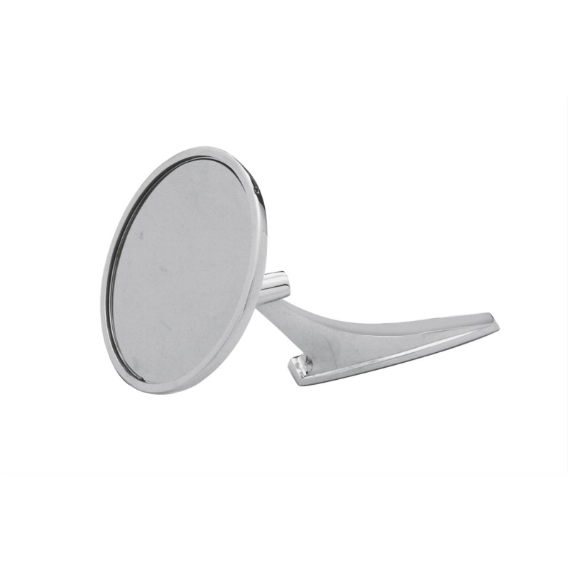 Atech 1964-68 GM CHROME ROUND MIRROR CAMARO CHEVELLE NOVA IMPALA