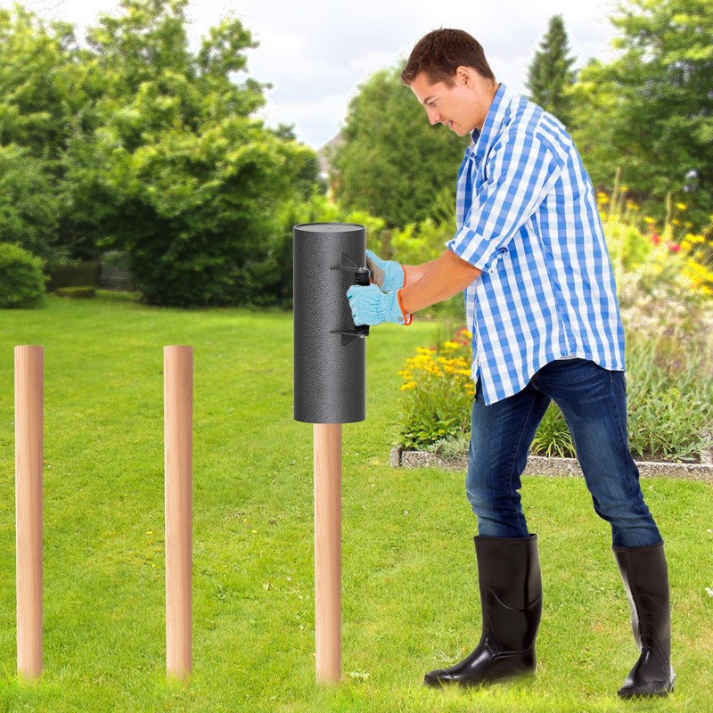 Insaga Enhance T-Post Driver, Heavy Duty Fence Post Driver with