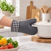 Silicone Oven Mitt for Cooking and Baking – Heat-Resistant Non-Slip
