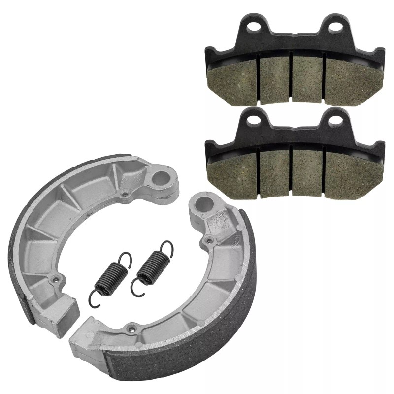 Caltric Front And Rear Brake Pads for Honda VF700C VF