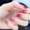 24pcs Gradient Glitter Red Color Wedding Coming of Age Pastel