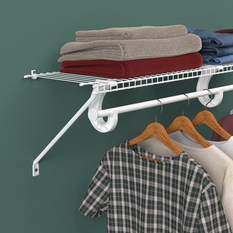 ClosetMaid Support Bracket for SuperSlide Hanging Bar Closet Rod, for