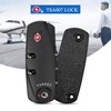 Lahviuu TSA Suitcase Lock, TSA 007 Suitcase Lock with 3
