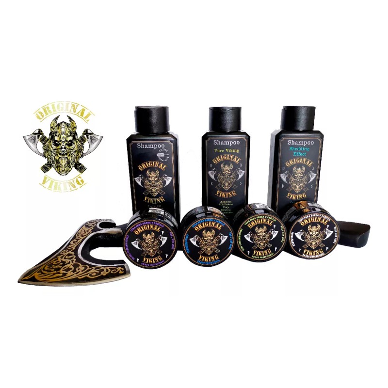 Original Viking Cera Profesional Wild Con Extra Fijación Original Viking