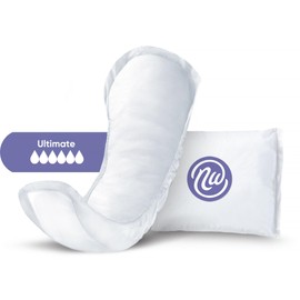 Nexwear Incontinence Pads for Women, Skin-Safe Design, Ultimate Absorbency Bladder Control Pads for Leaks, Disposable, Discreet, Individually Wrapped, 15.75 in, 30 Count, 3 Packs, 90 Total