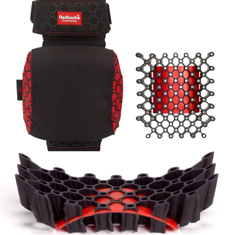 NEW Redbacks Strapped Knee Pads by Redbacks