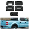 HECASA 4 Door Handle Covers + Tailgate Handle Cover Compatible