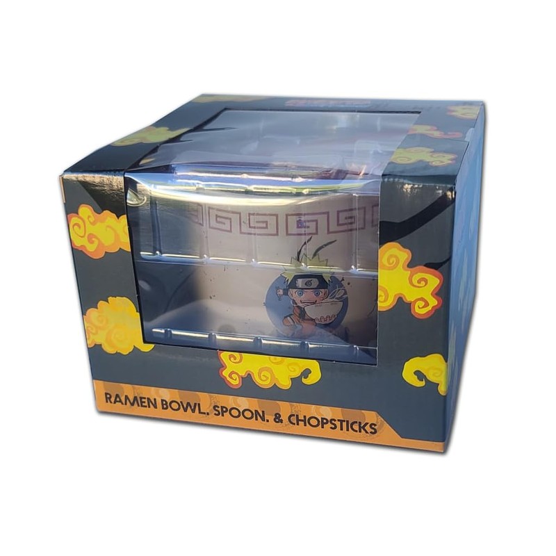 Culture Fly Naruto Shippuden Ramen Bowl Bundle Set with Ramen