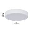 Paulmann WallCeiling HomeSpa Aviar IP44 LED 14 W 40