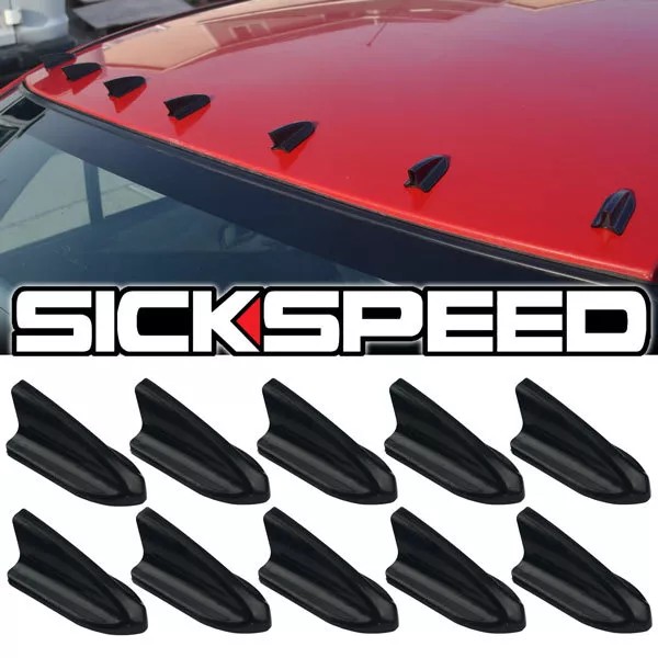 SICKSPEED 10 PC AIR VORTEX GENERATOR/DIFF
