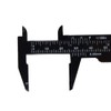 Leadigol 6PCS Eyebrow Measuring Ruler,Plastic Vernier Caliper Sliding Gauge Ruler