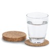 Zeller 1090 Cork Coasters Set Of 6 Diameter 9.5 cm