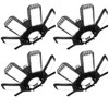 4 Pack LED Garage Light, 240W 24000LM 6500K LED Shop