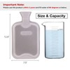 HomeTop Premium Adorable Rubber Hot or Cold Water Bottle with