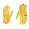 Unisex Leather Work Working Driving Gloves - Premium Quality -