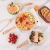 JEETEE 9.5 Inch Nonstick Frying Pan, Stone Coating Cookware, Nonstick
