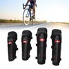 4PCS Knee Pads Elbow Pads Night Luminous Knee Protective Gear
