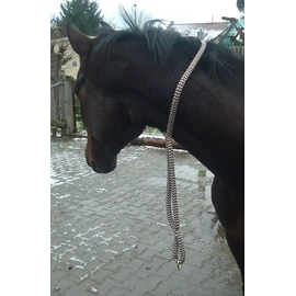 Cotton Neck Ring Horse Riding Brown / Natural Size Full