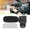 Video Recording Microphone Wide Range Frequency Shock Absorbing Stereo Interview