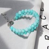 Blue Beads Bracelet for Women Gift, HASKARE Protection Stone Crystal
