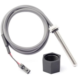 Lisnhlin Hot Tub Sensor Compatible with Balboa Spa Heater M7 System with 24" Cable Temp/High Limit, 1/4" Diameter 2-pin Hot Tub Sensor Replaces for 30042 30382 32016 30344