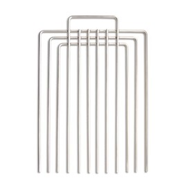 Trap Divider for Animal Traps - Superior Stainless Steel Cat Trap Fork Divider for 12" Wide and Smaller Traps and Cages
