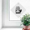 'Happy Baby Beaver' Suction Cup Car Window Sign (CG00028219)