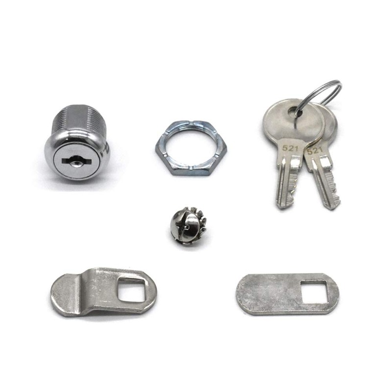4Pack Cam Lock 5/8 Inch Tubular Cam Locks Keyed Alike