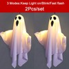 LED Hanging Ghost for Halloween Decor – Light-Up Fabric Horror