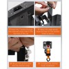 2PCS Dual-Pivot Retractable Truck Bed Ratchet Straps Compatible with Chevy