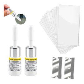 2 Kit Reparador Resina Grieta Parabrisasvidrio Cristal Auto