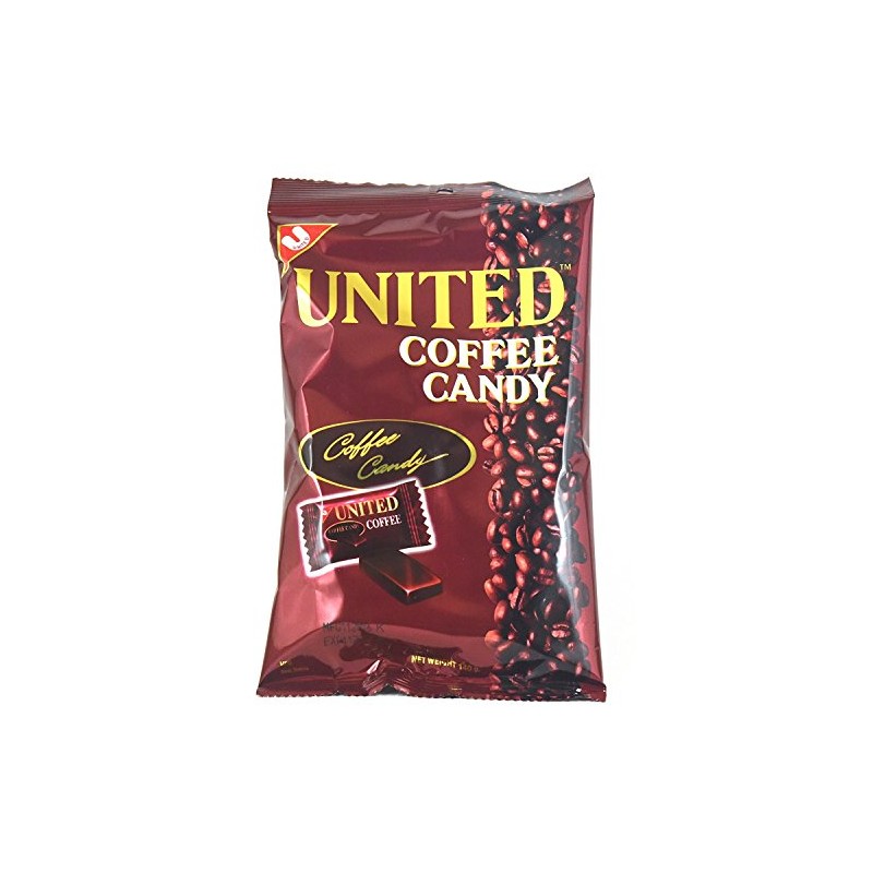 United Coffee Candy 4.94oz - 6 Bags of 4.94oz ea