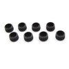 25mm Black Plastic Plugs, Black Round Tube Covers, Inner End