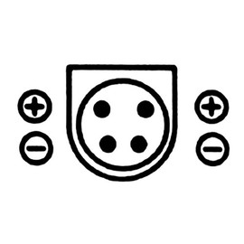 SLLEA 12V 4-Pin DIN AC/DC Adapter for LaCie 5big Thunderbolt Series 9000378U LAC9000378U 10TB External Hard Drive DAS Array Network Storage Hard Drive Server HDD Power