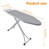 BKTD Ironing Board, Heat Resistant Cover Iron Board with Steam