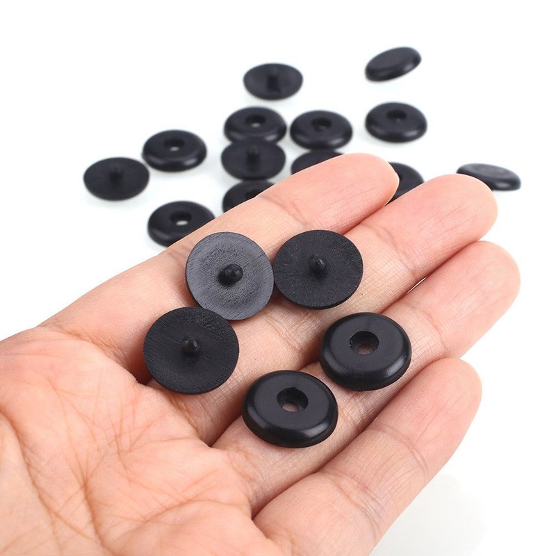 Y-Axis 6 x Seat Belt Button Buckle Clip Stop -