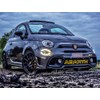 Abarth Lettering for Front Grille - Fiat 500 Radiator Grill