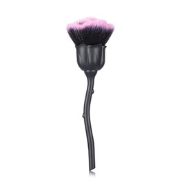 JERCLITY 1 Piece Rose Makeup Brushes Blush Brush Super Large Face Powder Makeup Brushes for Powder Cosmetic Nail Dust Brush Loose Powder Brush Makeup Manicure Dust Remover Brush for Clean (Black)