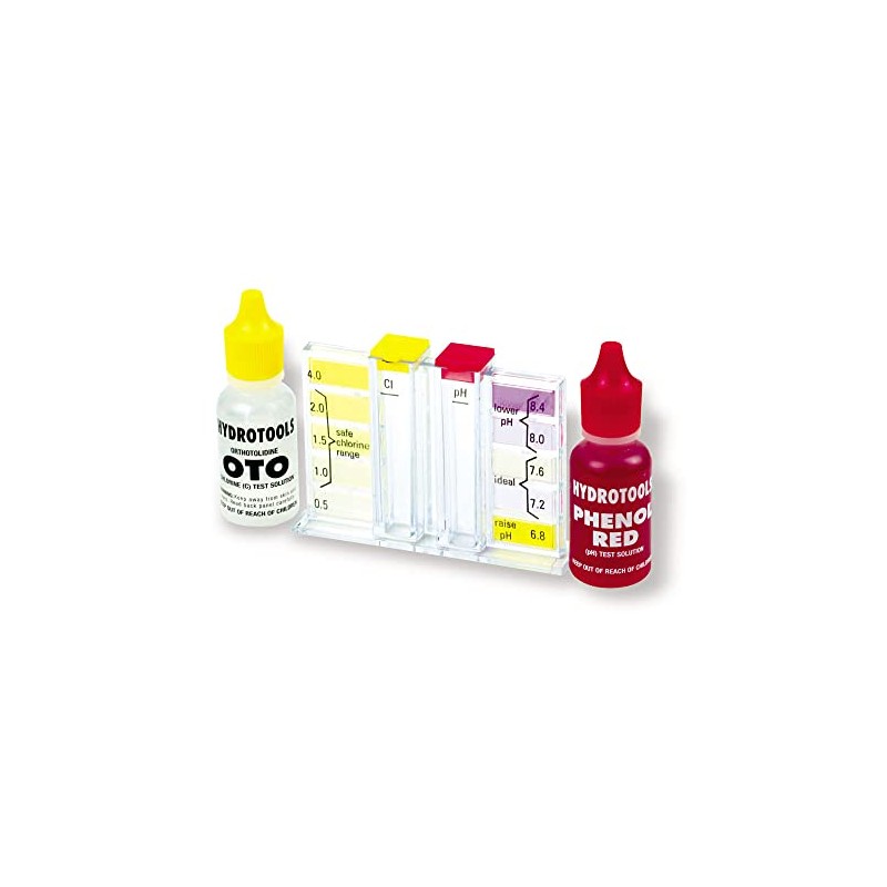 HydroTools Swimming Pool Test Kit - Test, Bromine and pH