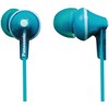Panasonic RP-HJE125-Z Wired Earphones, Turquoise