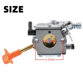 Carburetor Kit Replacement for Stihl FS48 FS52 FS56 FS62 FS66 FS81 FS86 FS88 FR106 FS106 Carb with Sparks Plug Fuel Filter Replacement for Walbro WT-45 WT-45A WT-45-1 615479 41261200610
