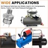 ZDRU 120-150 PSI Air Pressure Switch, 1/4"-18 NPT Male Thread